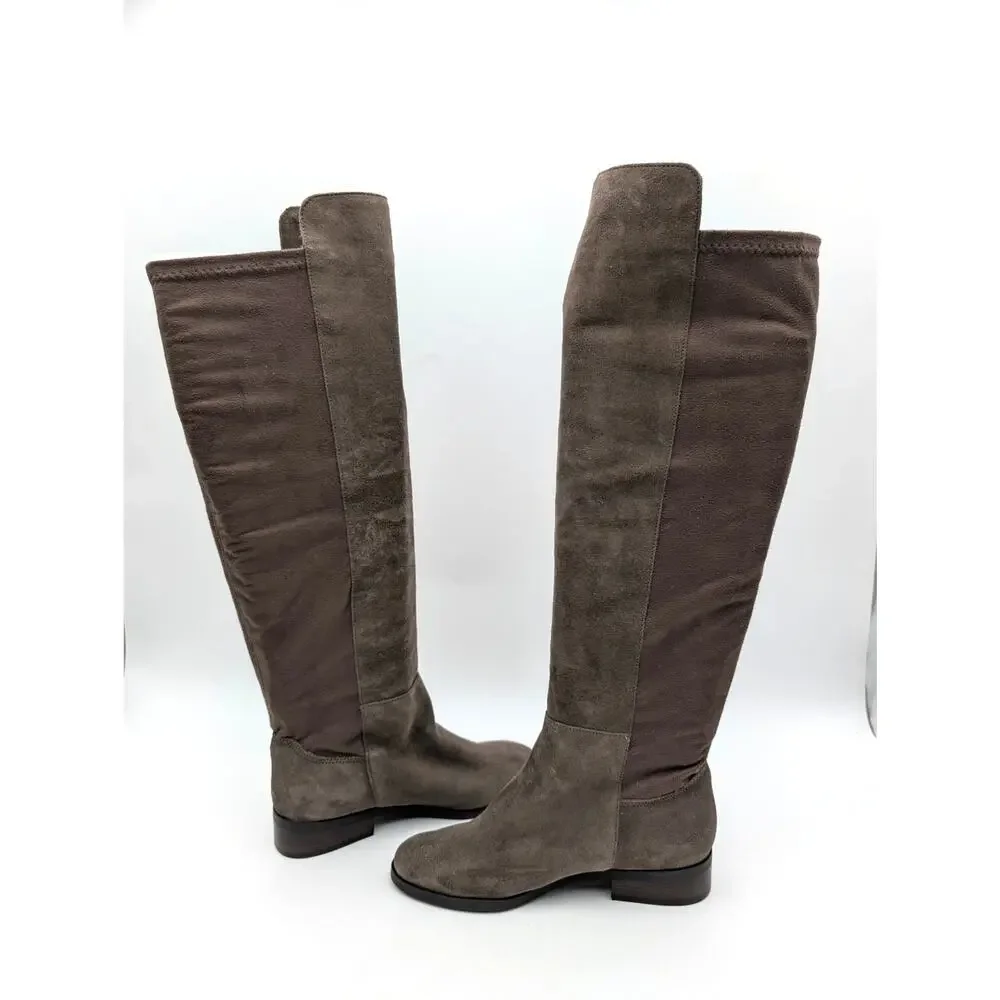 Lucky Brand Calypso Over the Knee Boots Women's Cappuccino Size US6M EU36.5